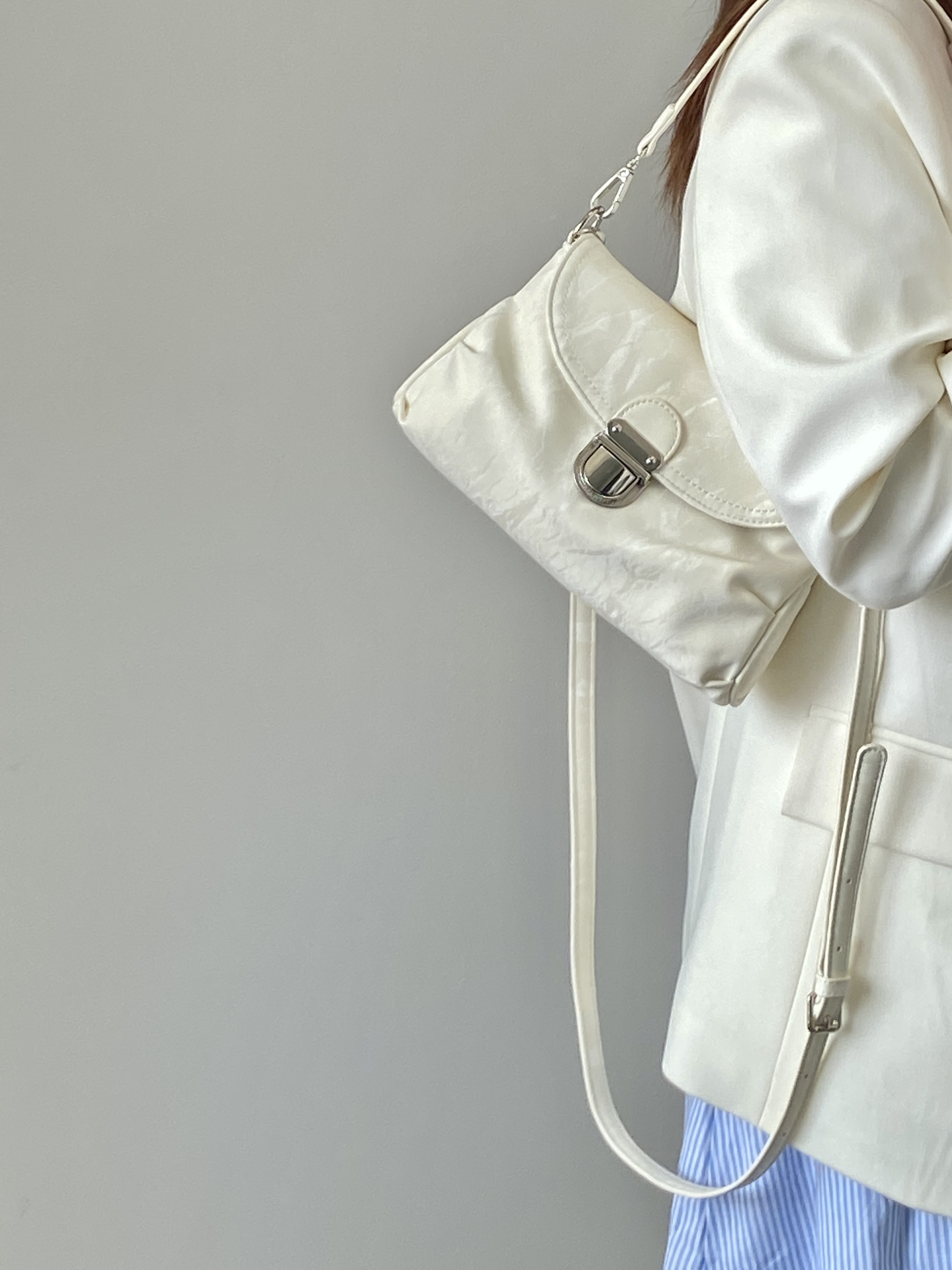 2025 Women's High-End Lock Clutch Bag - Versatile Underarm, Shoulder, Handheld, Crossbody Small Bag for Spring Summer Fashion