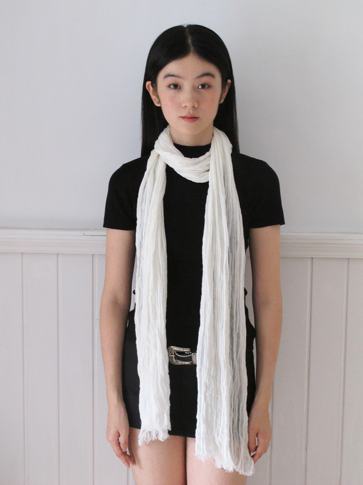 Chic Women's 2024 Autumn High-End Fashion Scarf - Trendy Ins-Style Accessory for Pure Desire Atmosphere