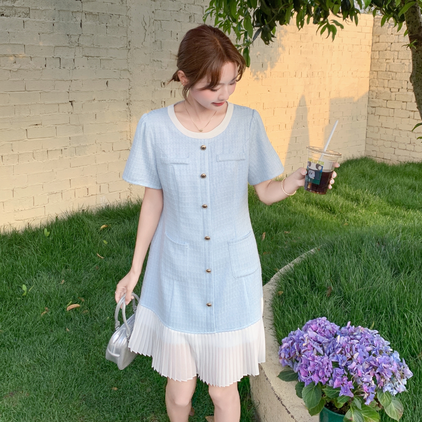 French-Style Summer Dress for Women, 2025 Sweet and Fresh Design, Unique Casual Fashion for Women