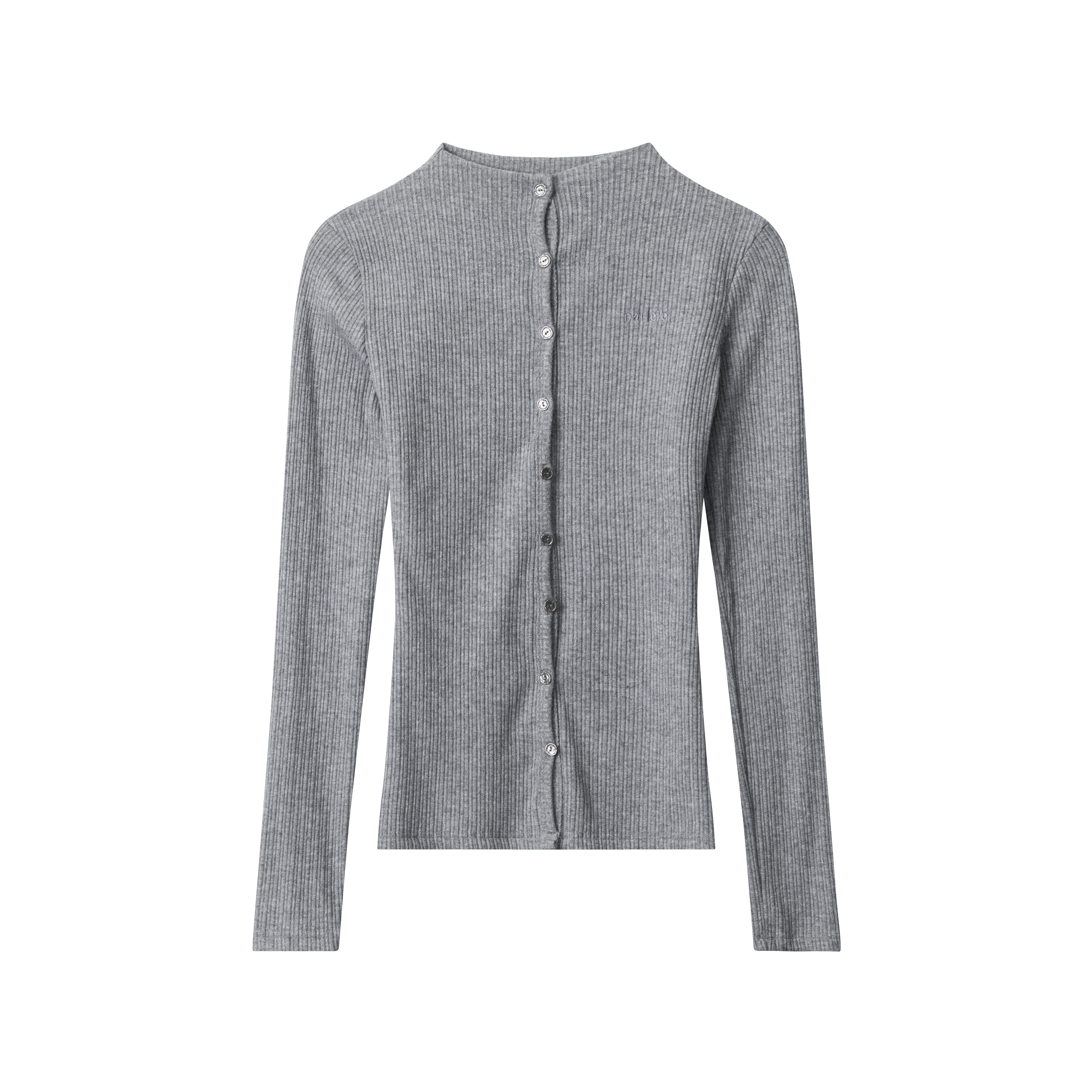 Hot Girl Knitted Cardigan - Slim Fit Long Sleeve Top with Single Row Buttons for Layering - Stylish Summer & Winter Essential