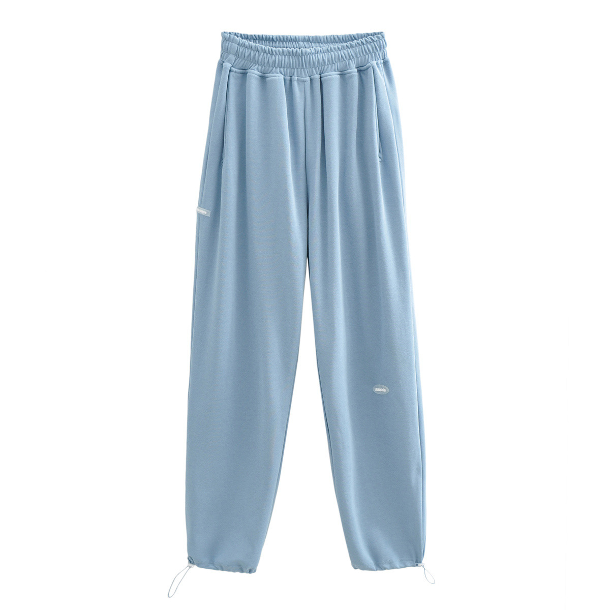 Light Purple Tapered Joggers for Women – Summer 2022 Thin Jazz Straight-Leg Casual Pants, Trendy 90s Style