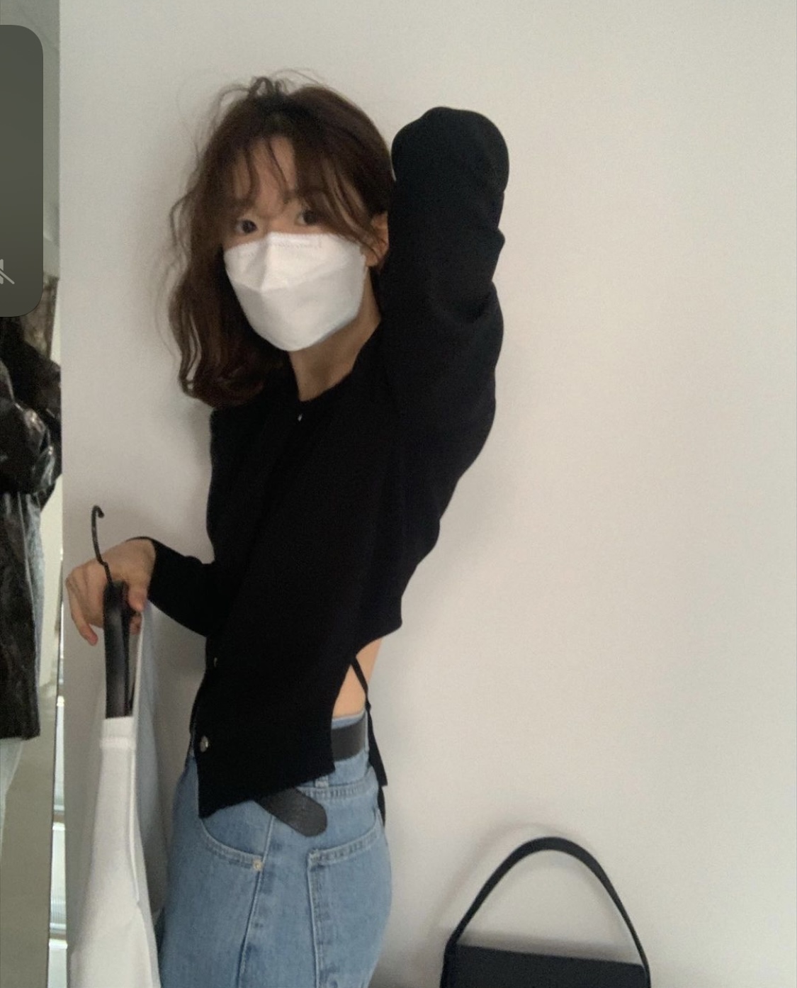 Minimalist Korean Style Tie Knitted Cardigan with Hollow Cut-Out Design - Unique Fashion Statement for Trendsetters