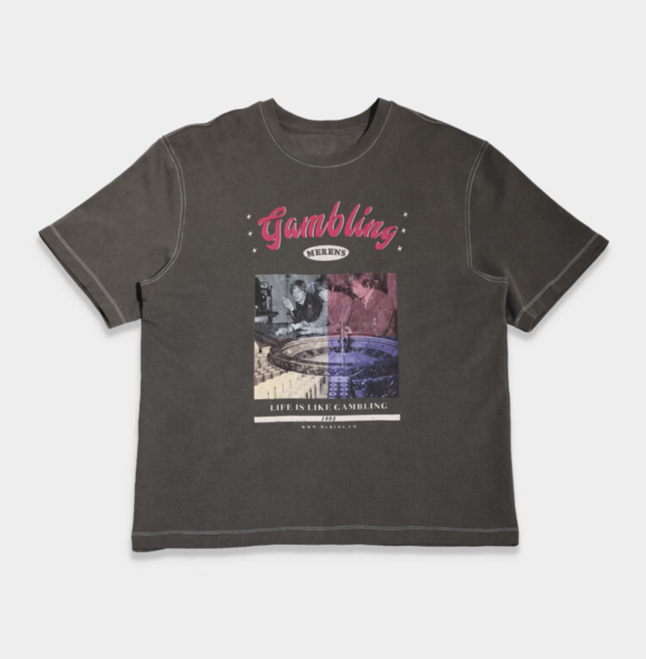 Minimalist Vintage Photo Print Casual T-Shirt - Loose Fit Summer Top for Unique Personality Style