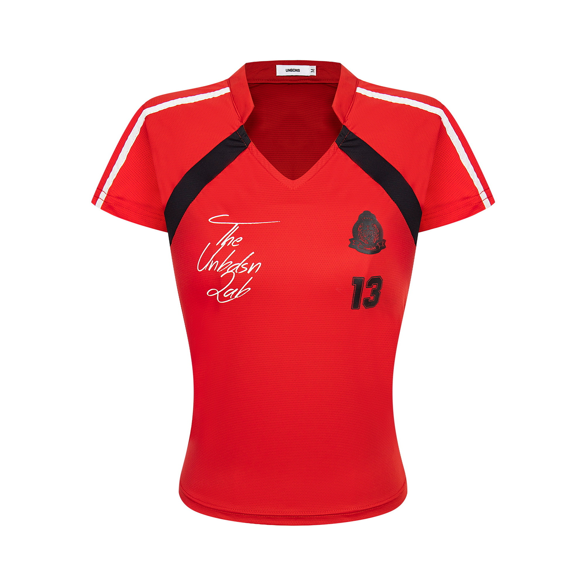 Red Retro Street Basketball Short-Sleeve T-Shirt - Y2K Jennie-Style Spicy Girl Sports Top for Trendy Urban Fashion
