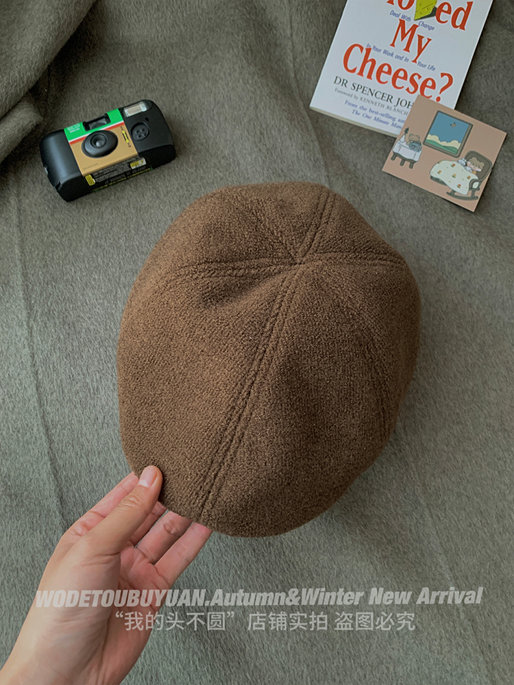 Retro Spicy Girl American Street Style Beret Hat - Women's British Painter Hat for a Trendy Look