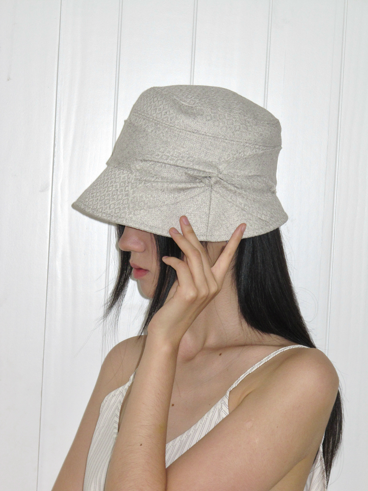 Retro Sweet Elegant Side Bow Fisherman Hat for Women - Early Autumn Small Face Fashion Accessory