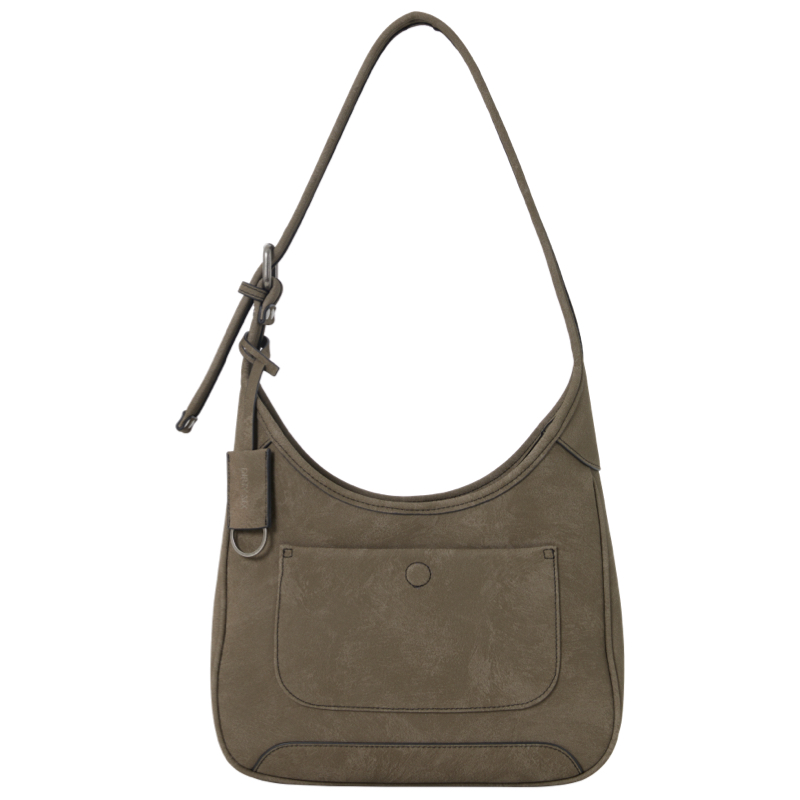 Rock Sand Latte Gradient Tote Shoulder Crossbody Bag - Stylish Versatile Design for Everyday Use
