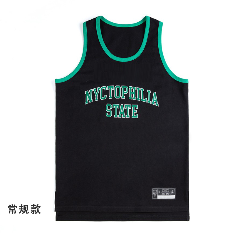 Sleeveless Casual Basketball Dress for Women - Mid-Length Thin Knitted Jersey Vest in Loose BF Style for Summer