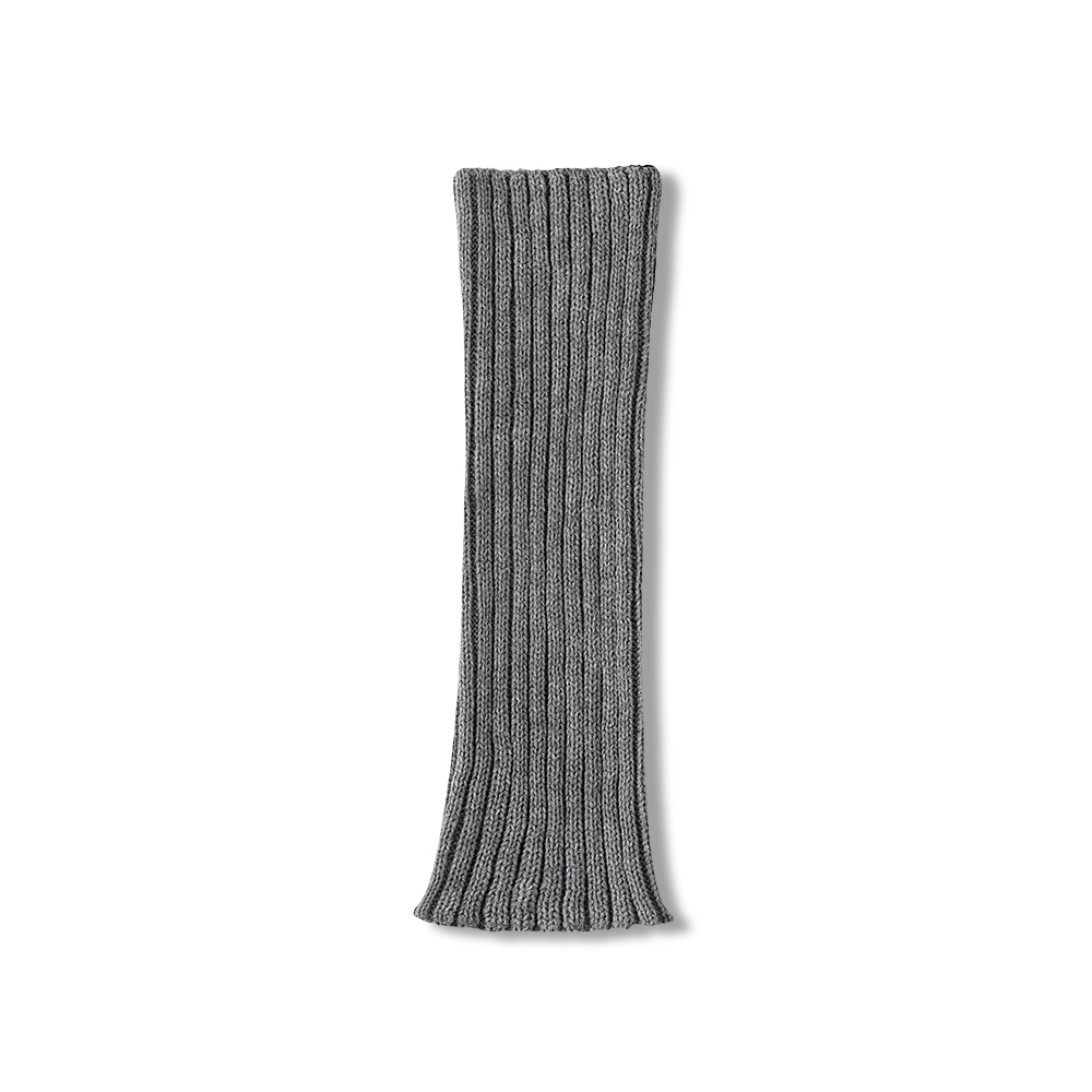 Solid Color Knitted Socks and Leg Warmers - Cozy Fashion Essentials for Winter, 1 Pair