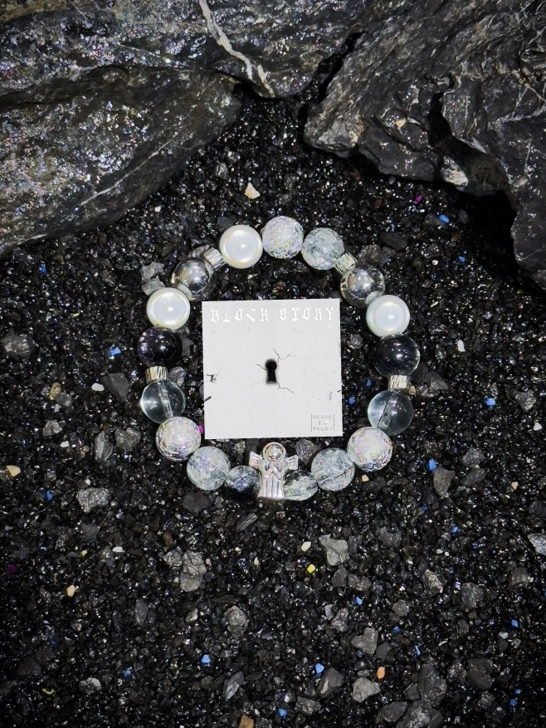 Unique Soul Collision Bracelet Inspired by Liu Cong's Album Cover - Artistic Jewelry, Statement Piece for Music Lovers