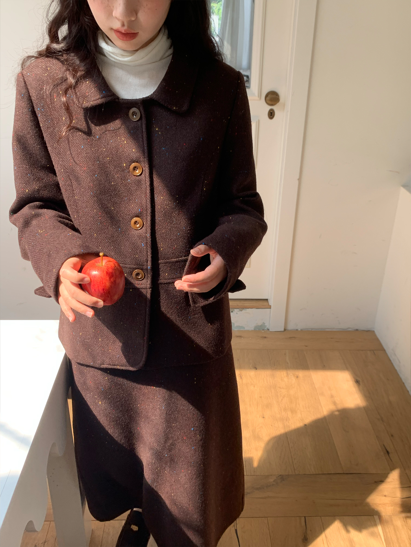 Vintage Wool Suit Jacket for Autumn and Winter - Thick Retro Style 'Lord Rum' Inspired Fashion