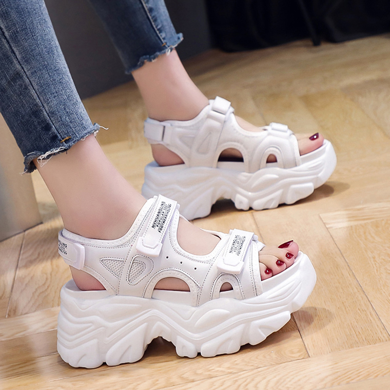 Women's Sporty Thick-Soled Sandals - Casual Versatile Beach Dad Shoes for Summer 2025, Trending Fashion Footwear