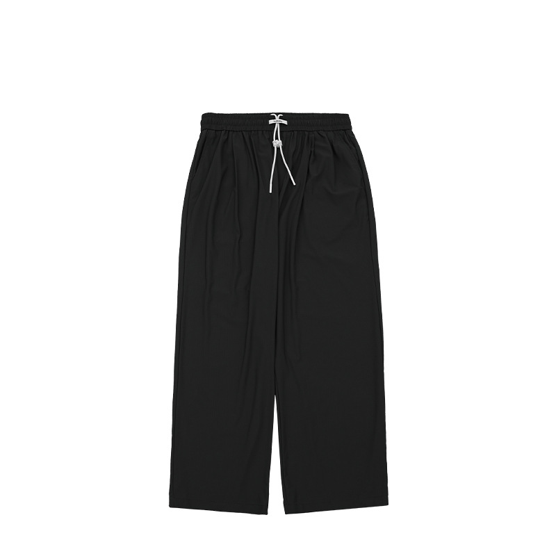 Women's Summer Dance Long Pants - Ultra-Thin Quick-Dry High-Waisted Straight-Leg Jazz Pants for Activewear
